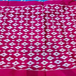 Pure Silk Handloom Ikkat Saree-S2 - Image 3