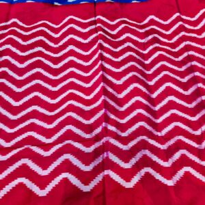 Pure Silk Handloom Ikkat Saree-S6 - Image 3