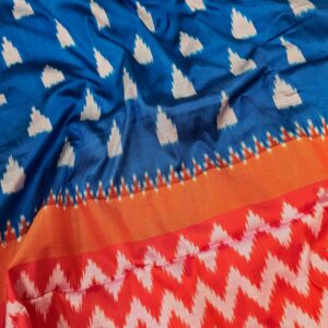 Pure Silk Handloom Ikkat Saree-S6
