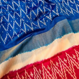 Pure Silk Handloom Ikkat Saree-S7